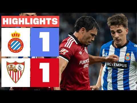 RCD ESPANYOL 1 - 1 SEVILLA FC | RESUMEN LALIGA EA SPORTS