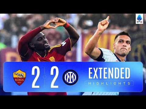 MAXI SINTESI ROMA-INTER 2-2 | EXTENDED HIGHLIGHTS | SERIE A ENILIVE 2026/27