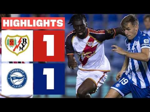 RAYO VALLECANO 1 - 1 DEPORTIVO ALAVÉS | RESUMEN LALIGA EA SPORTS