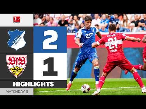 First Win Of The Season | HOFFENHEIM - VFB STUTTGART | Highlights | Matchday 3 – Bundesliga 2026/27