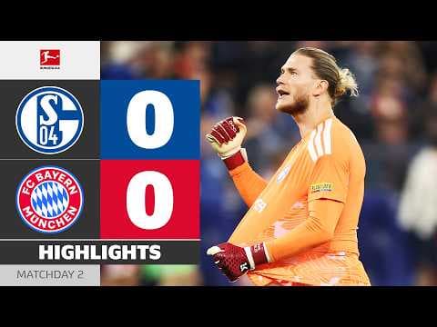 S04 Earn A Hard-Fought Point! | SCHALKE 04 - FC BAYERN | Highlights | Matchday 2 – Bundesliga 26/27