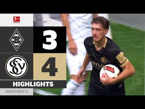 They Just Do It Again! | BORUSSIA M'GLADBACH - SV ELVERSBERG | Highlights | Matchday 2 – Bundesliga