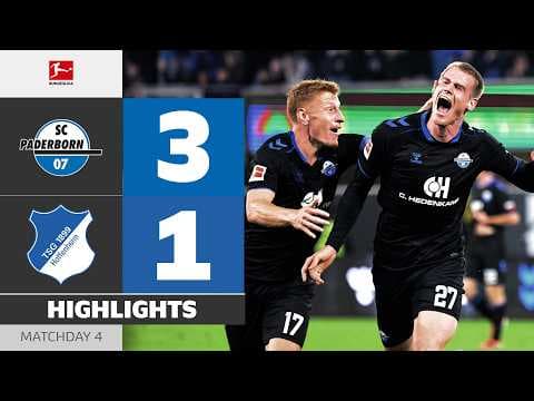 First Goals Of The Season | SC PADERBORN - HOFFENHEIM | Highlights | Matchday 4 – Bundesliga 2026/27